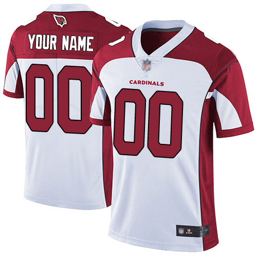 Limited White Men Road Jersey NFL Customized Football Arizona Cardinals Vapor Untouchable